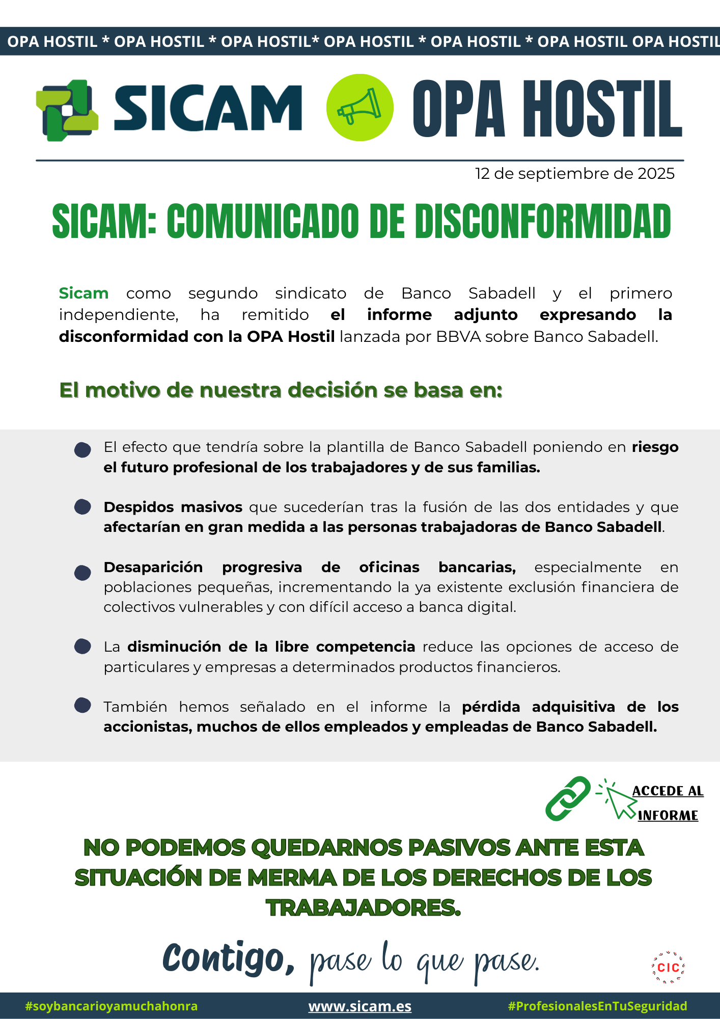 12 septiembre 2025. INFORME DISCONFORMIDAD<br>